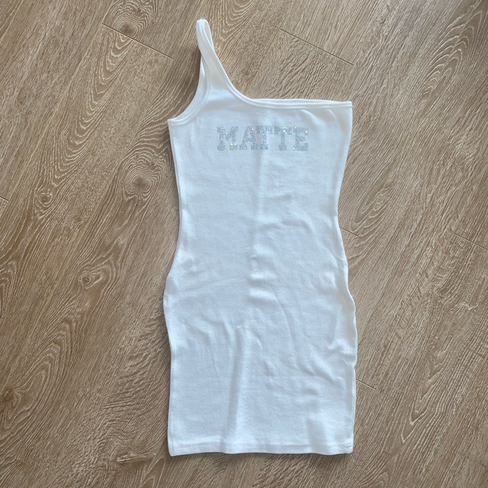 Matte Brand Mini Dress